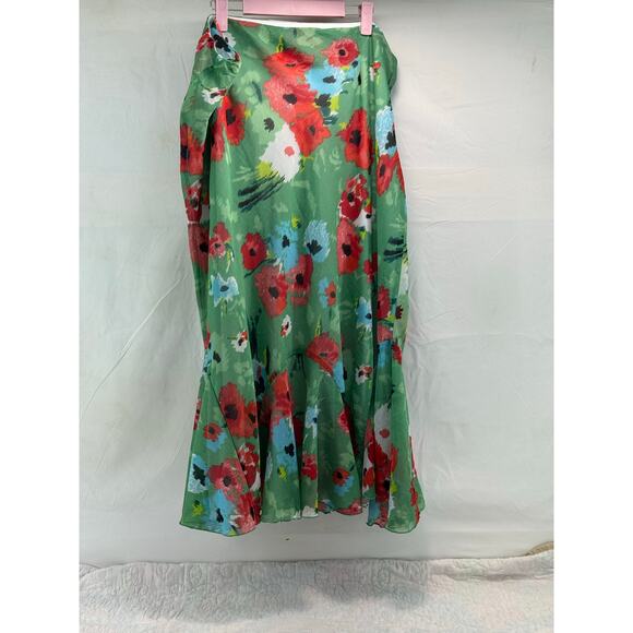 Women’s Cato 24W fit flare floral skirt fully lined - Picture 1 of 10